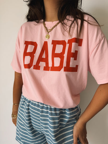 Tee-Shirt Babe Rose