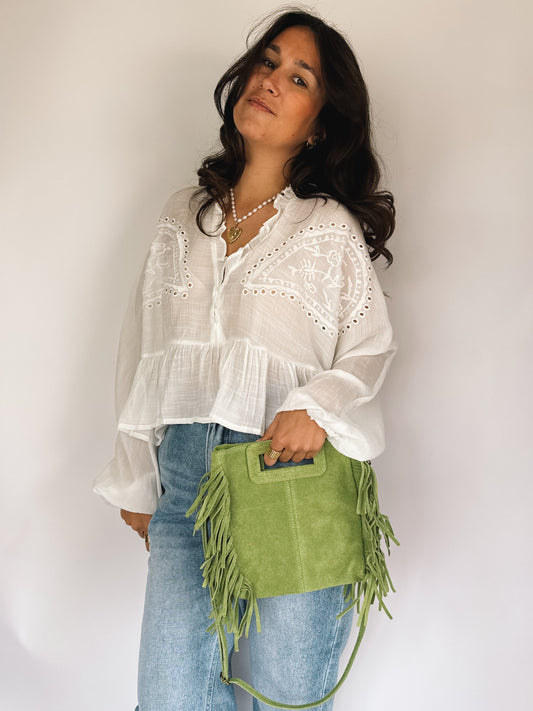 Blouse Assia Blanche
