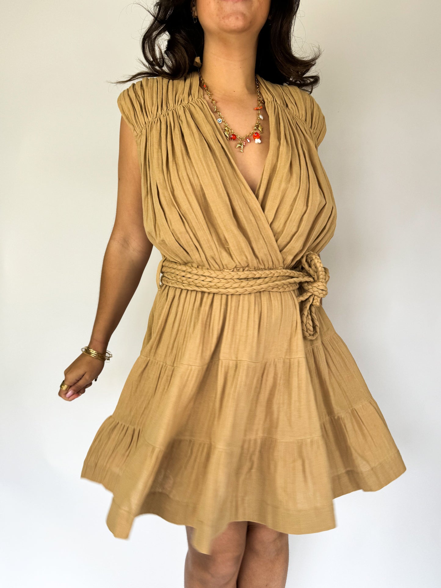 Robe Clémence Camel