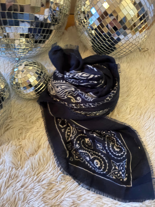 Foulard MARIA Marine