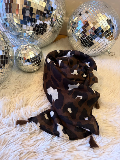 Foulard léopard IVY
