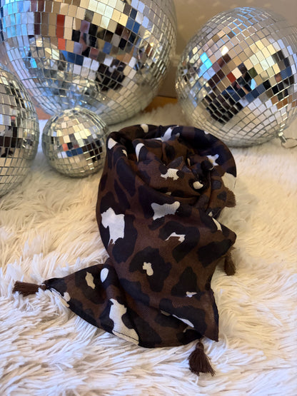 Foulard léopard IVY