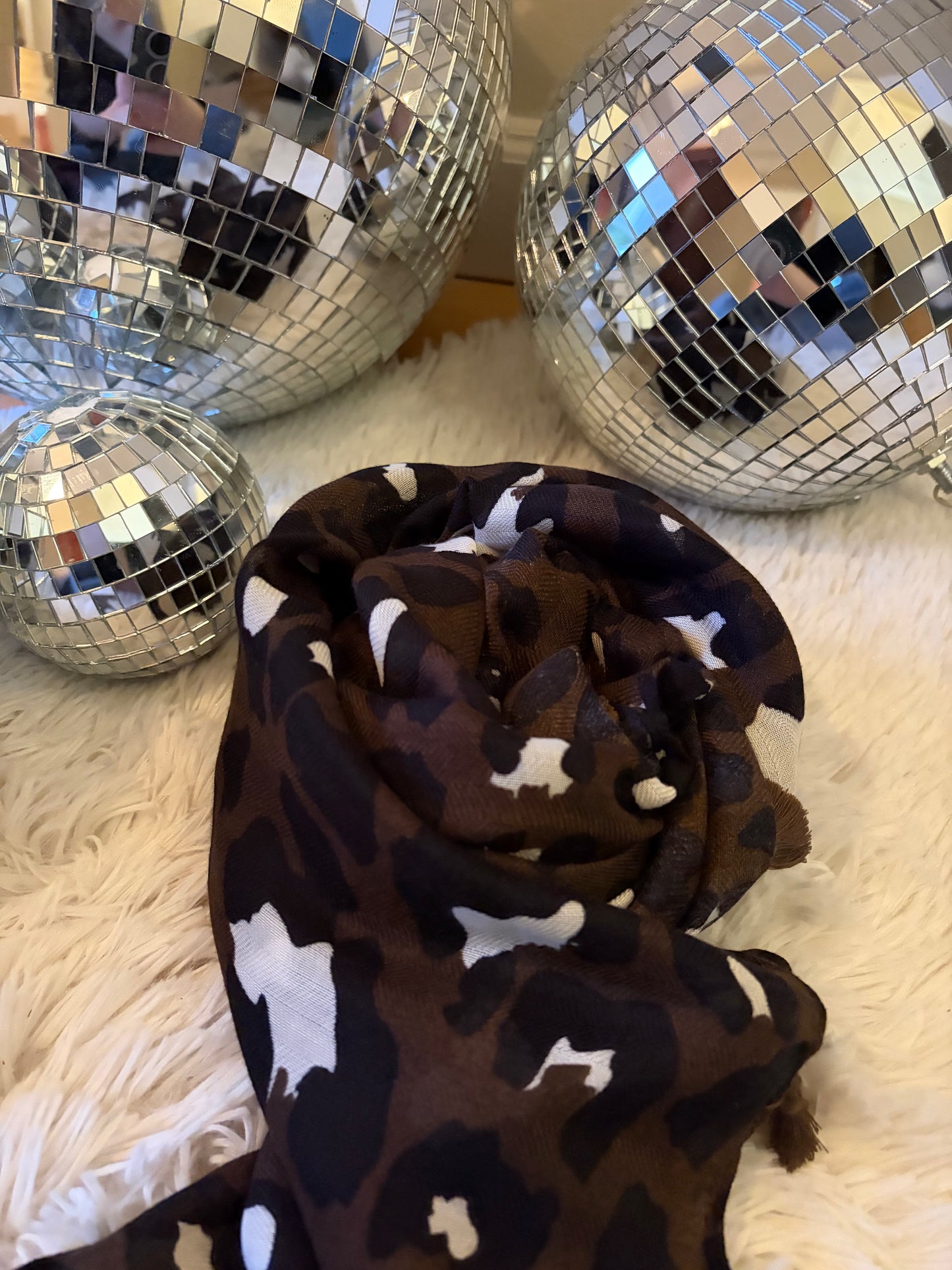 Foulard léopard IVY