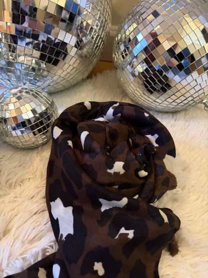 Foulard léopard IVY