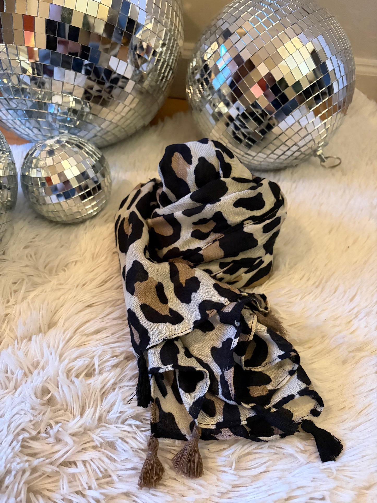 Foulard léopard IVY