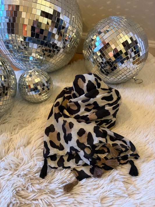 Foulard léopard IVY