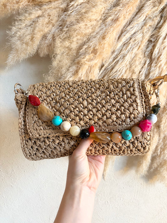 Pochette raphia - Anemone Store