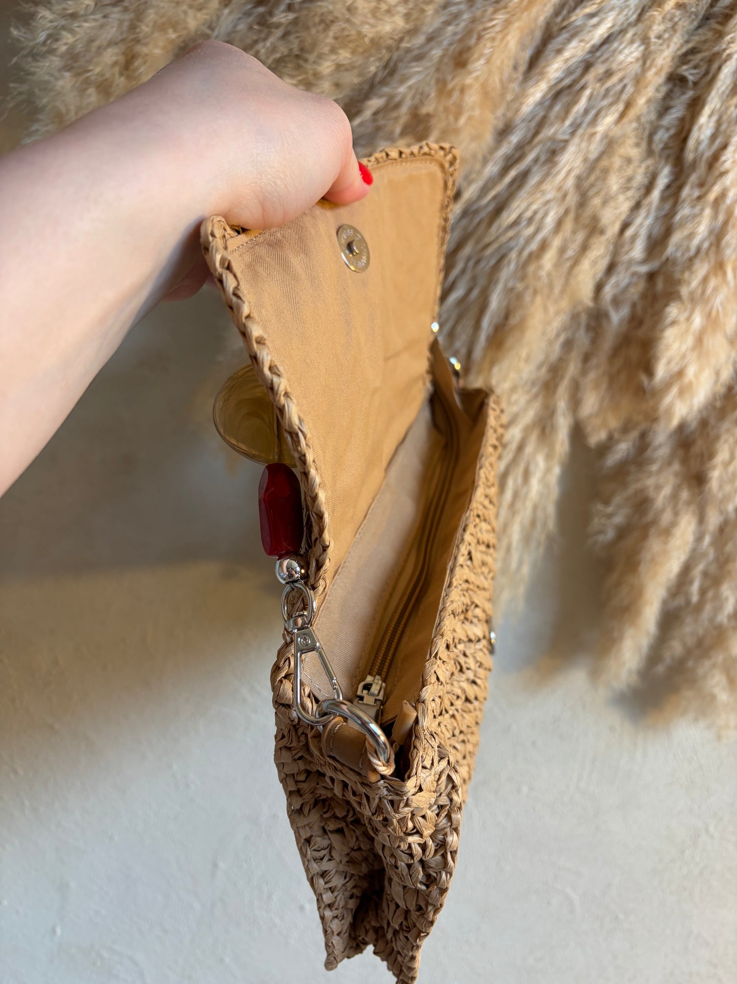 Pochette raphia - Anemone Store