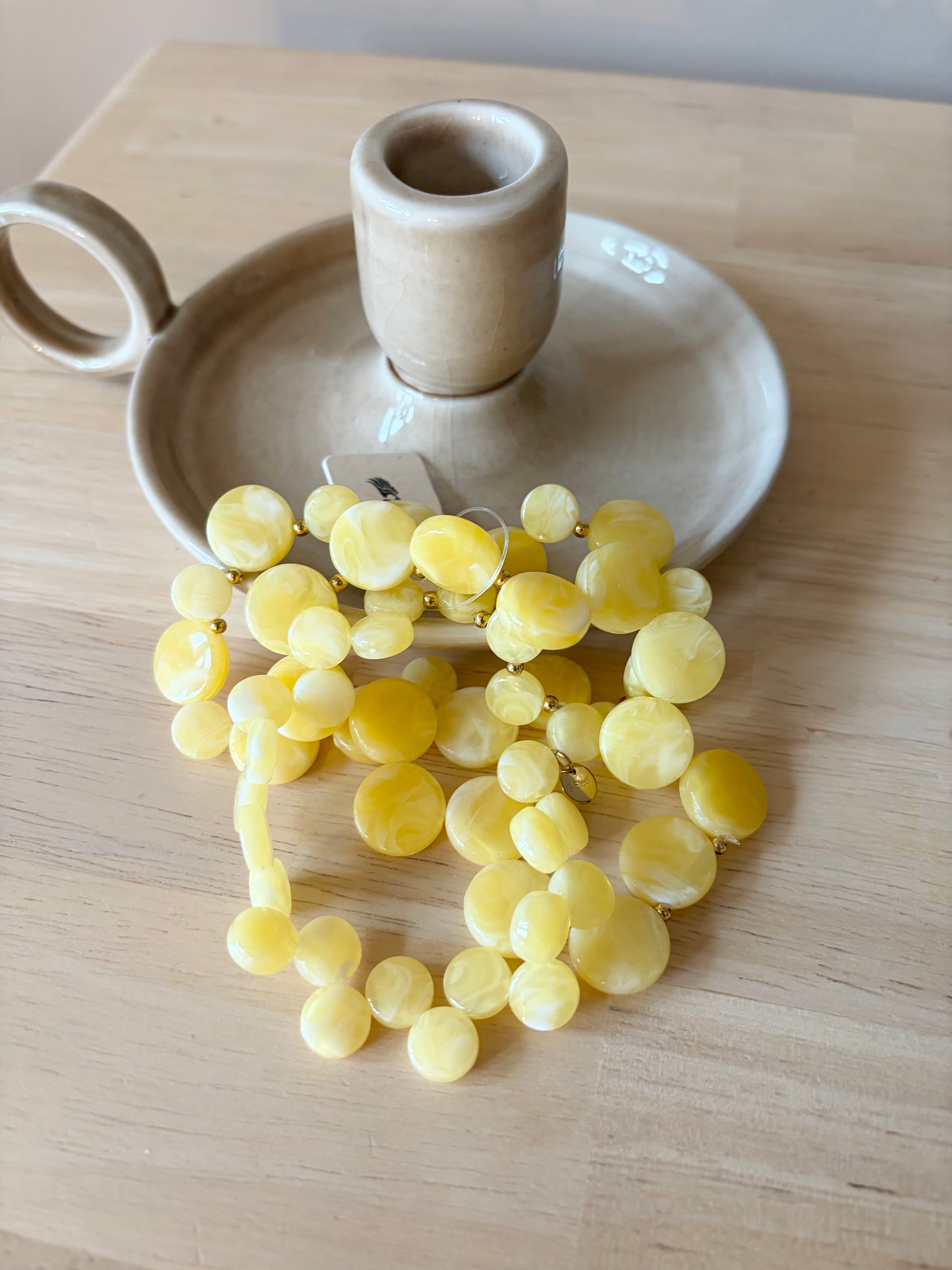 Bracelet jaune - Anemone Store