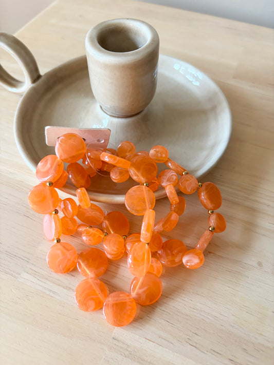 Bracelets orange - Anemone Store
