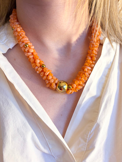 Collier orange