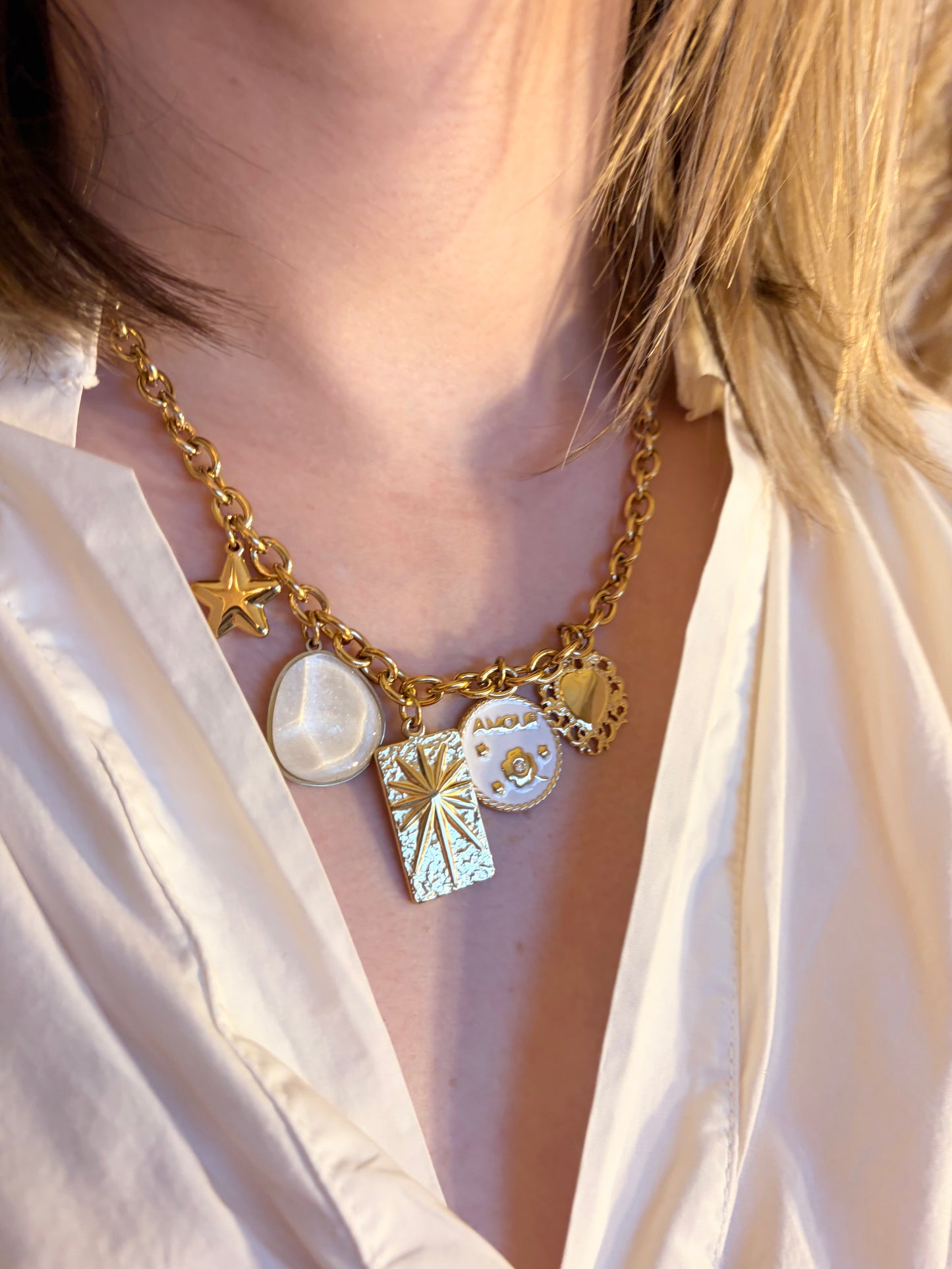 Collier breloques