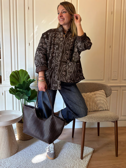 Veste BANDI Marron
