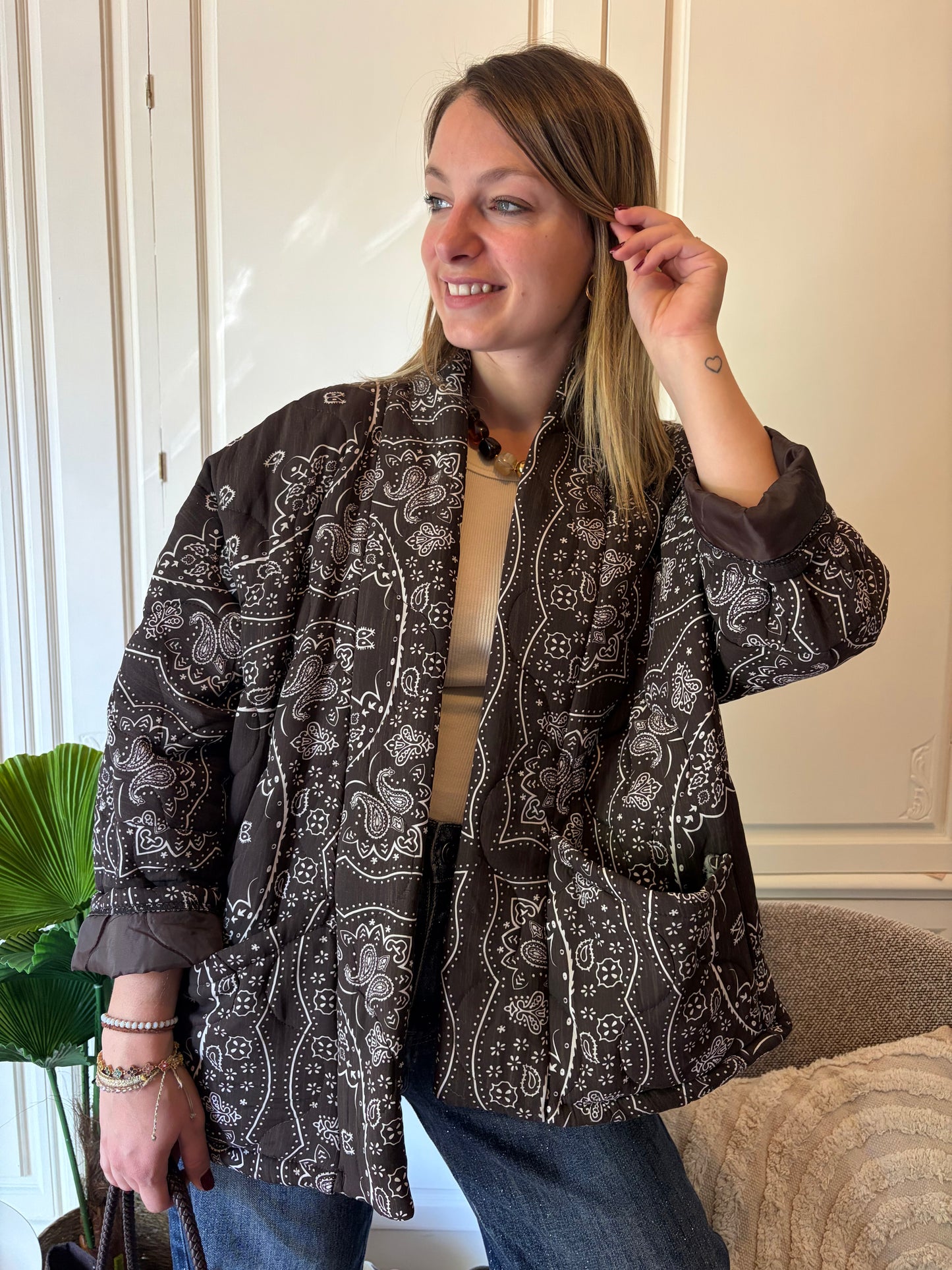 Veste BANDI Marron