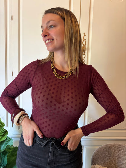 Body ARIE Bordeaux