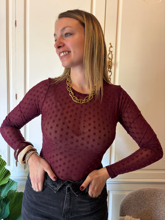 Body ARIE Bordeaux - Anemone Store