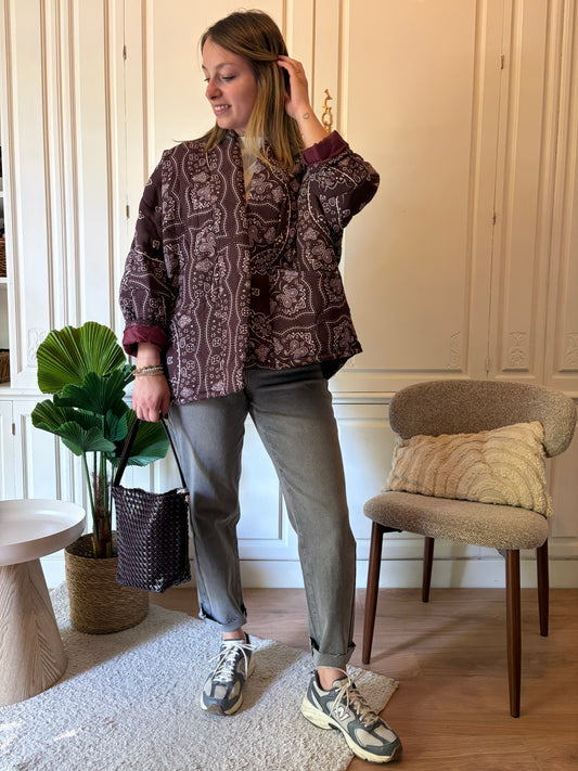 Veste BANDI Bordeaux - Anemone Store