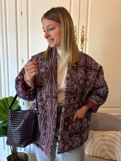 Veste BANDI Bordeaux