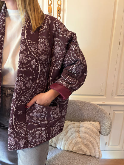 Veste BANDI Bordeaux