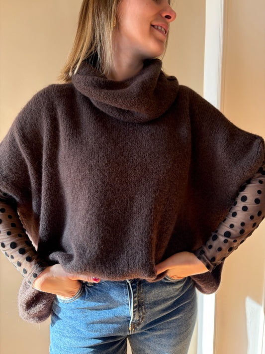 Pull loose chocolat TESSA