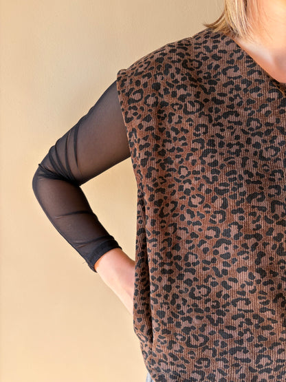 Veste sans manches léopard SOREL