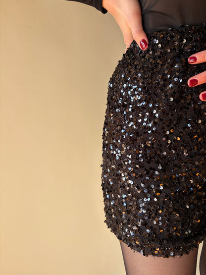 Short sequins noir LYA - Anemone Store