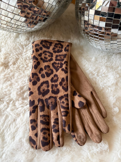 Gants léopard