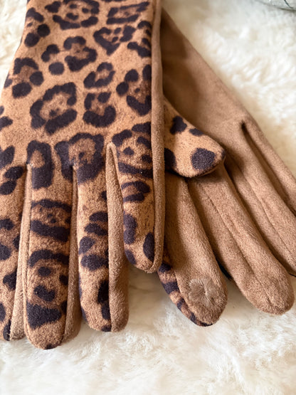 Gants léopard