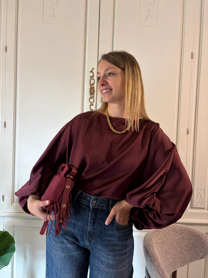 Blouse MOLLY Bordeaux