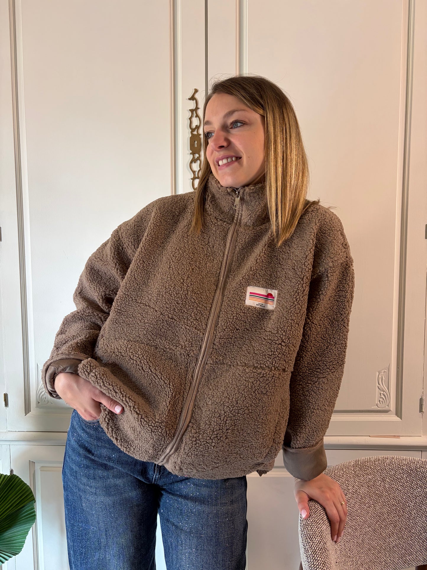 Polaire DOUDY Taupe