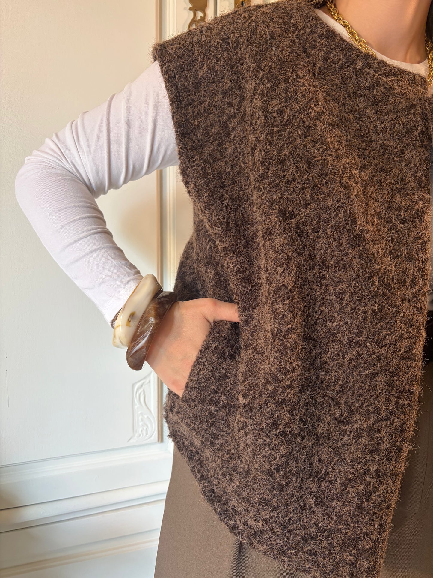 Veste MICHELE Marron