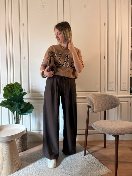 Pantalon MAYA Chocolat - Anemone Store