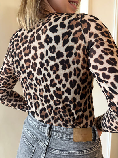 Tee shirt manches longues LEOPARD - Anemone Store