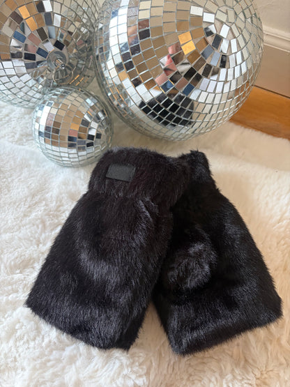 Mitaines doudou noires