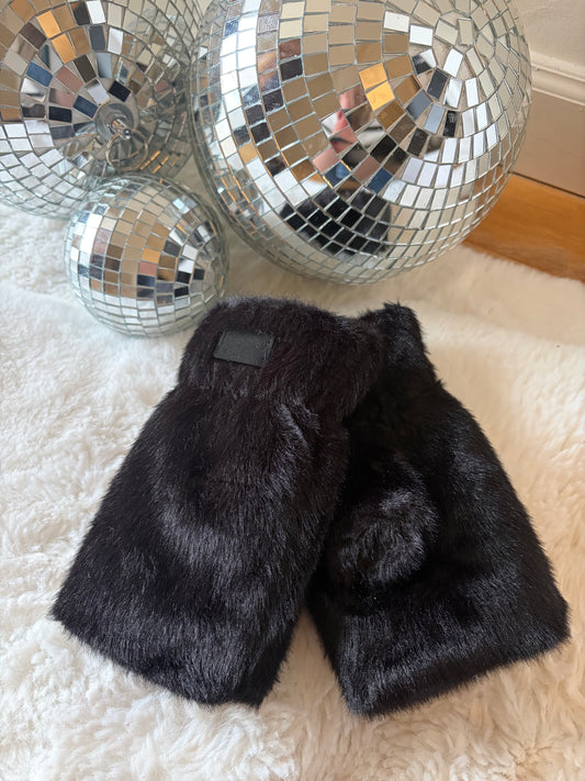 Mitaines doudou noires