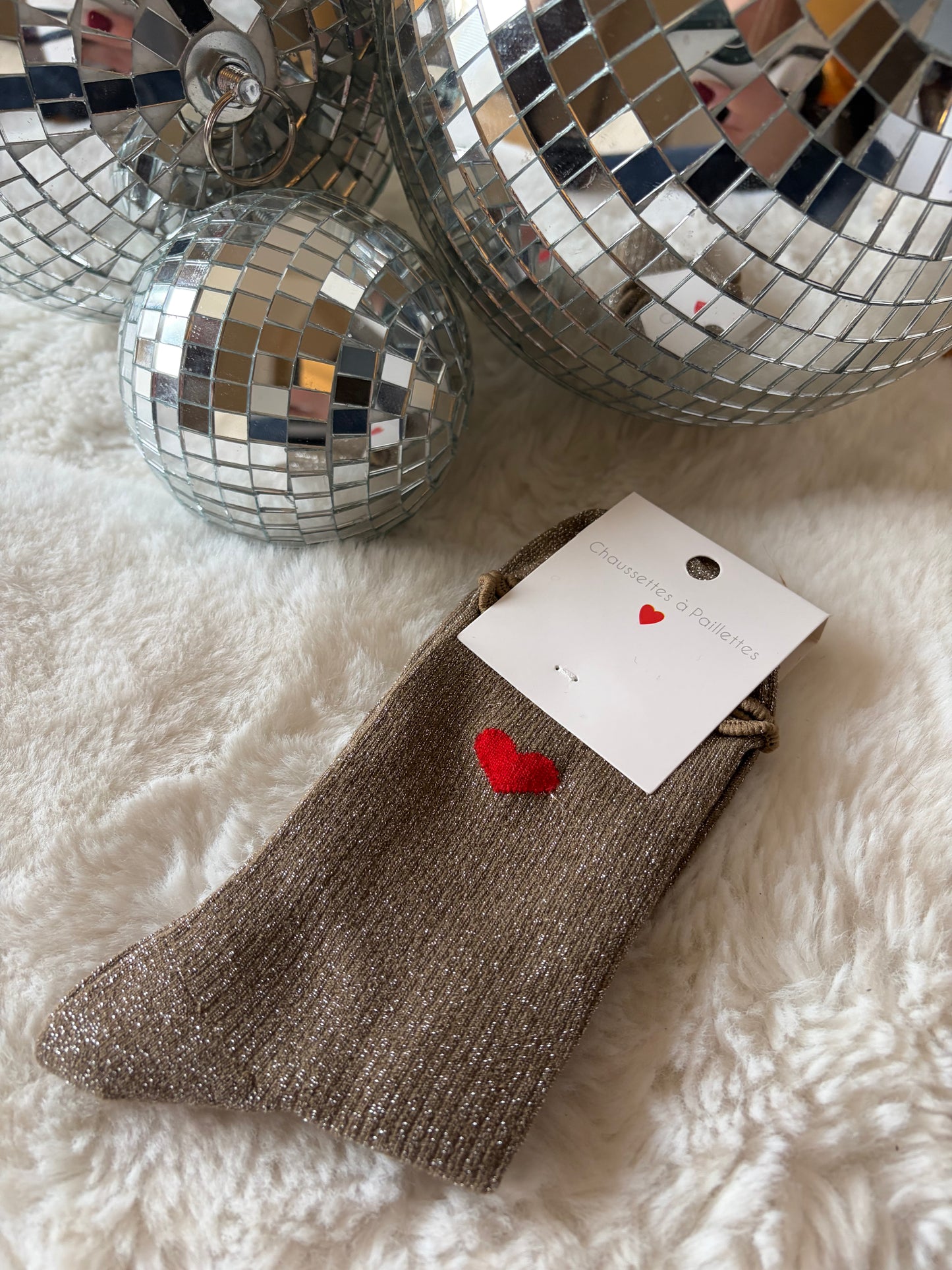 Chaussettes à paillettes
