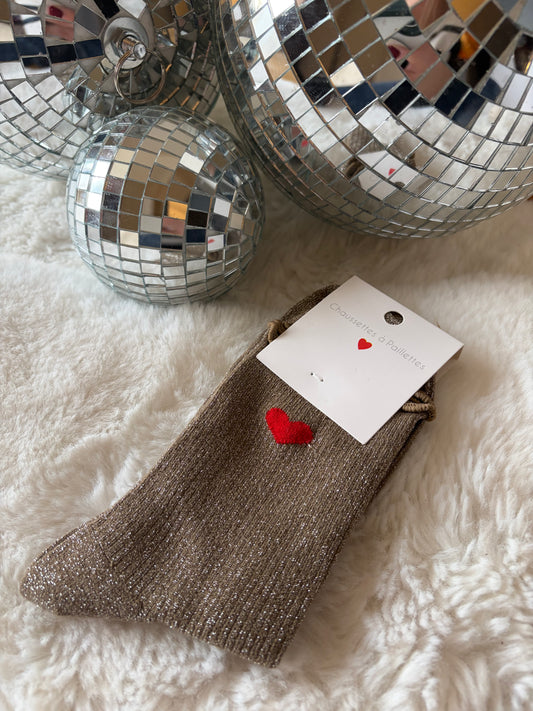 Chaussettes à paillettes