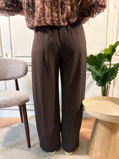 Pantalon ALBAN Marron