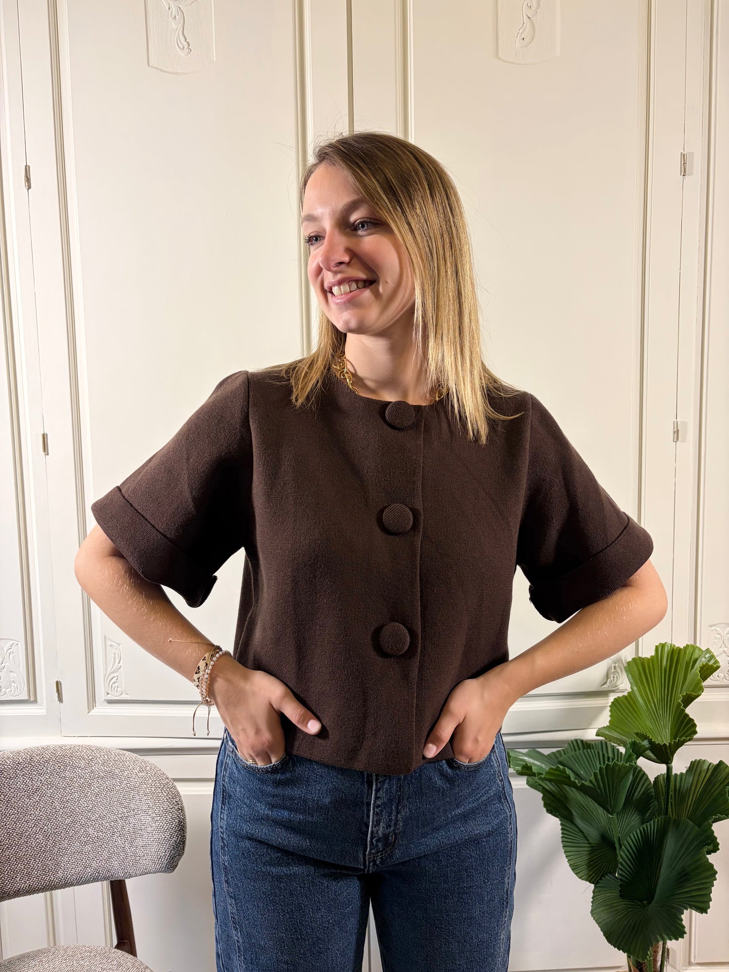 Haut en maille CLARA