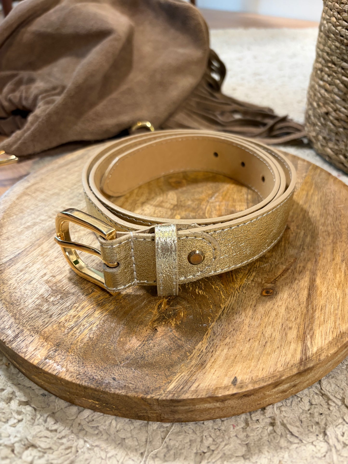 Ceinture doré