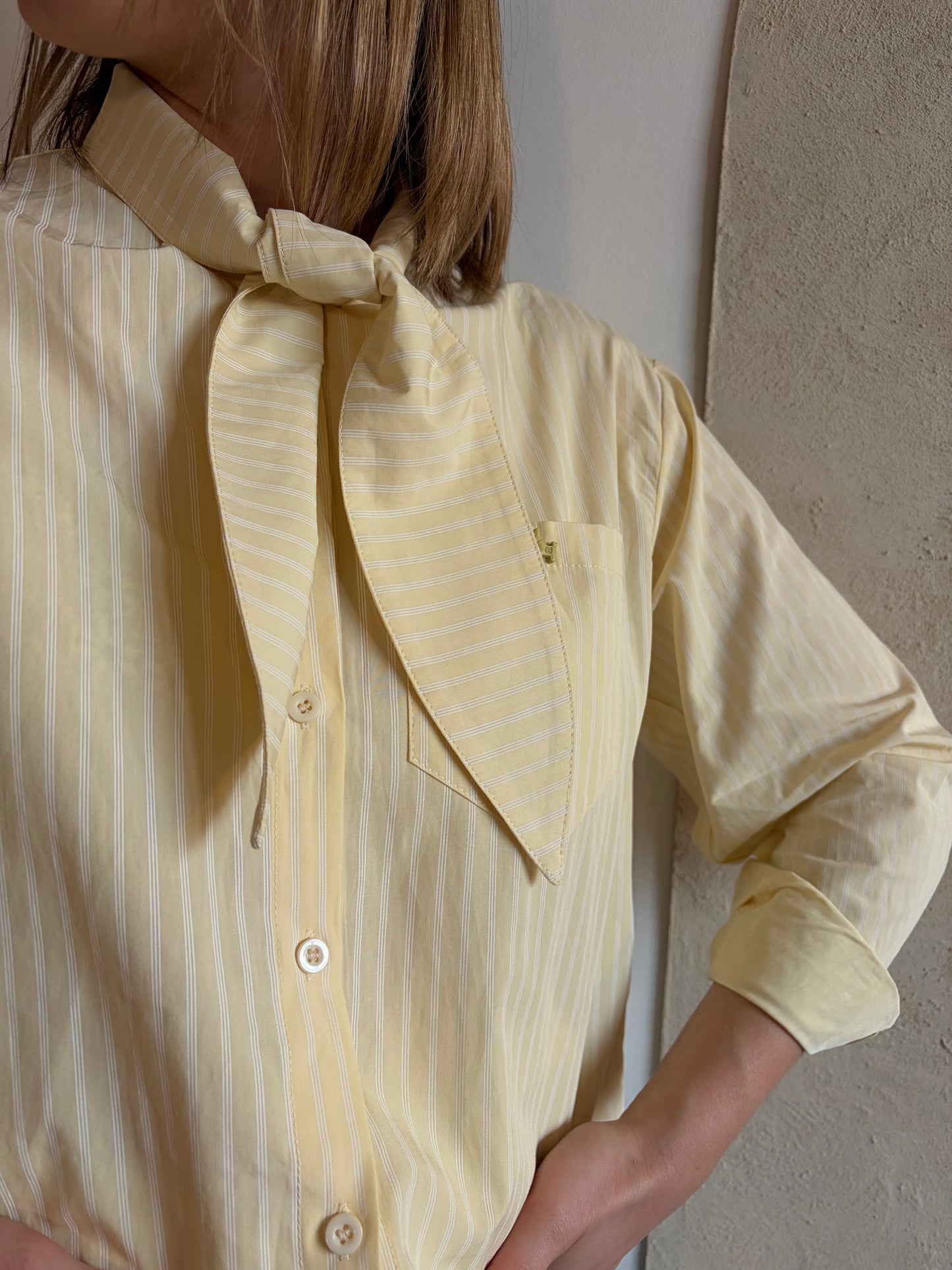 Blouse CAPUCINE Jaune - Anemone Store