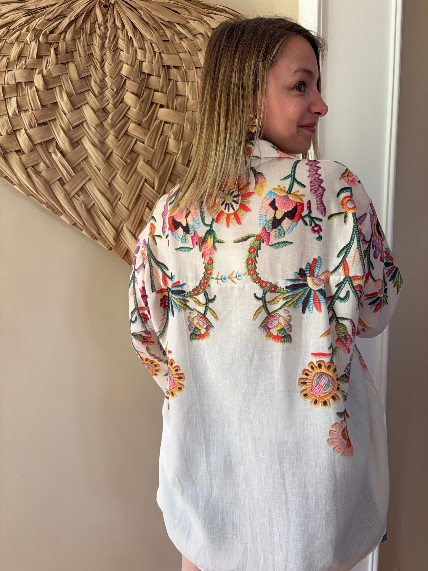 Chemise FLOWERS - Anemone Store