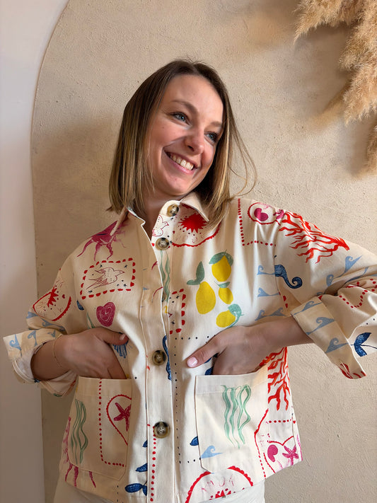 Veste motifs ALEXIE - Anemone Store