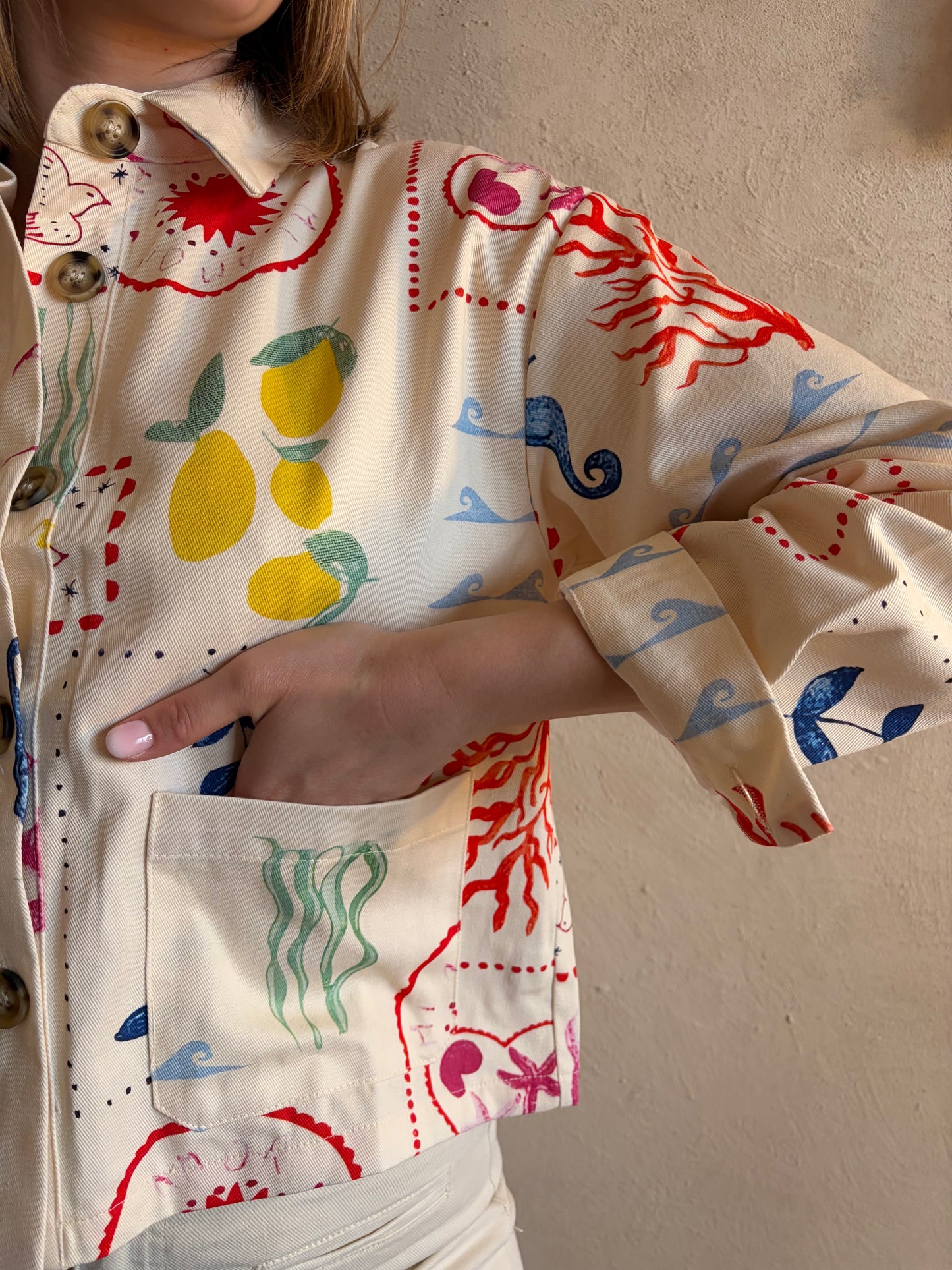 Veste motifs ALEXIE - Anemone Store