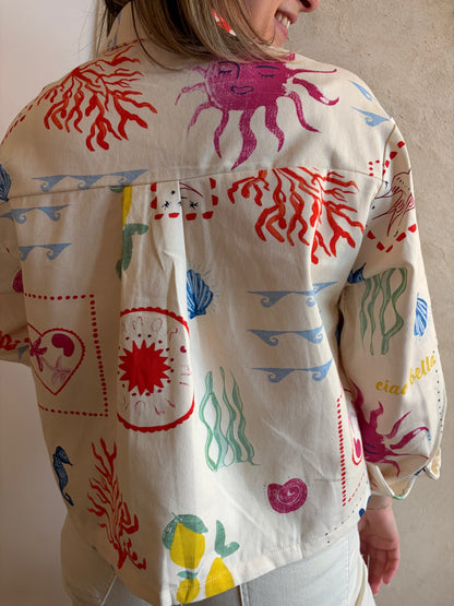 Veste motifs ALEXIE - Anemone Store