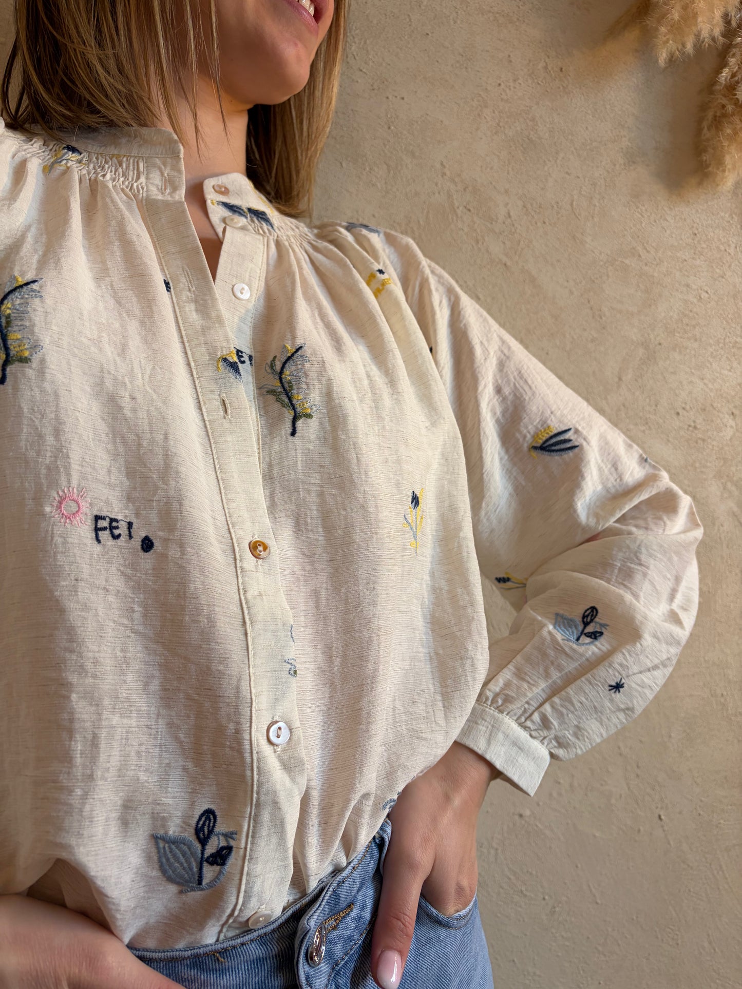 Blouse FLEURS - Anemone Store