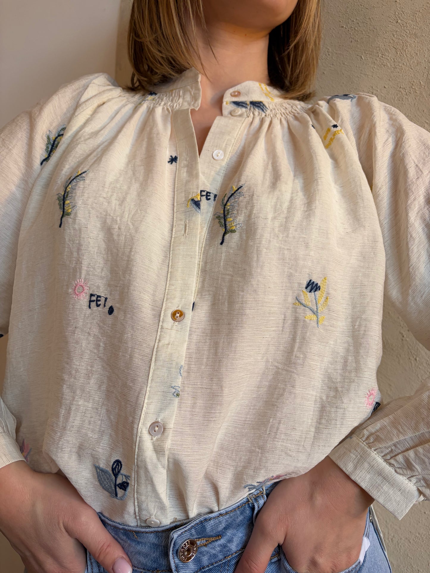 Blouse FLEURS - Anemone Store