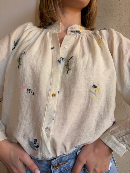Blouse FLEURS - Anemone Store