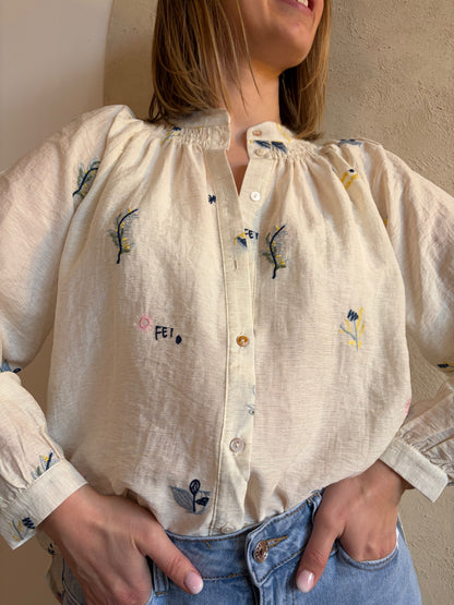 Blouse FLEURS - Anemone Store