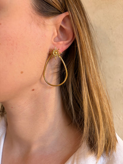 Boucles d'oreilles SUN - Anemone Store